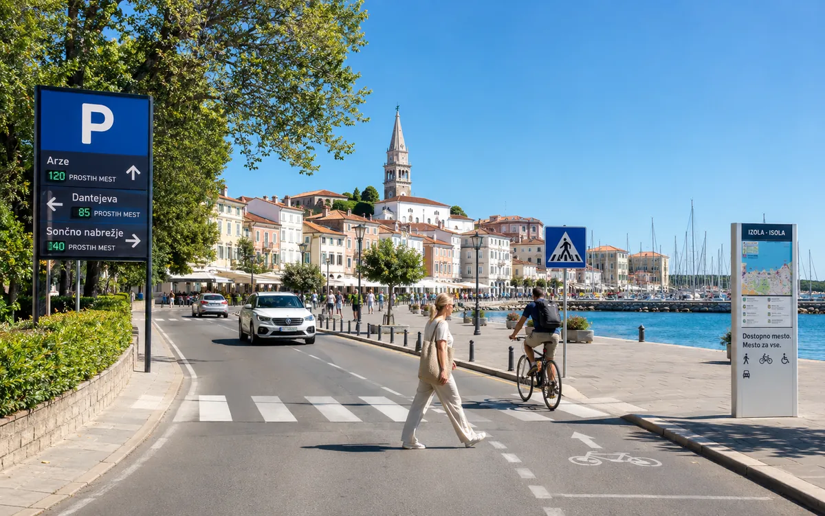 Dostopno mesto, promet in javni prostor v Izoli